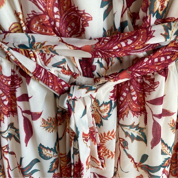 Flying Tomato Long Sleeve Flutter Sleeve Wrap Mini Dress - Picture 3 of 9